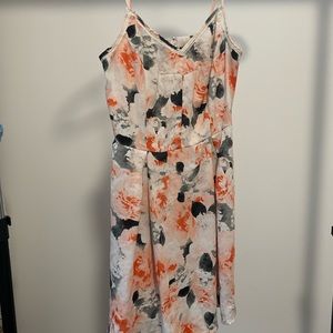 Light Pink Floral Dress